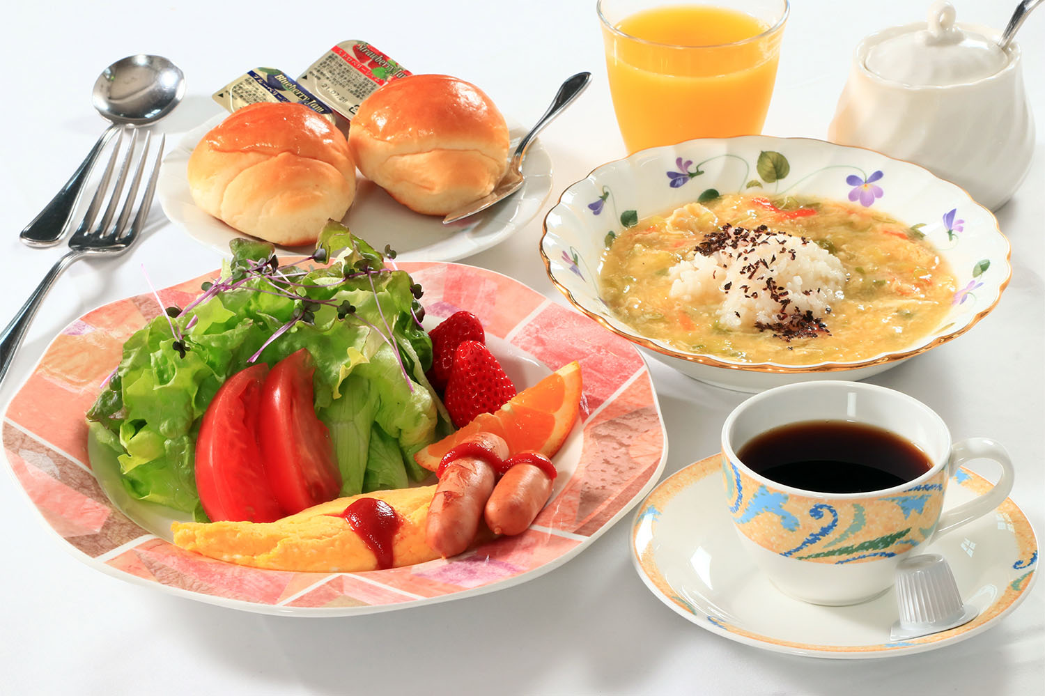 朝食のご案内