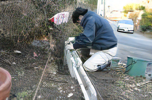 土木作業員現る