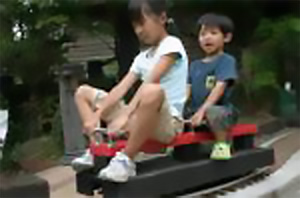 夏休みの元気なチビッコ達
